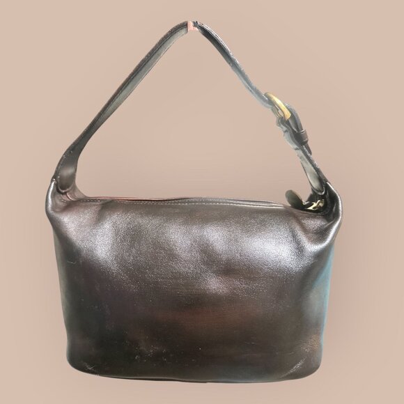 VTG Coach Legacy Mini Soho Hobo 4145 Mahogany Leather Shoulder Bag 90s USA Y2K - Picture 4 of 9